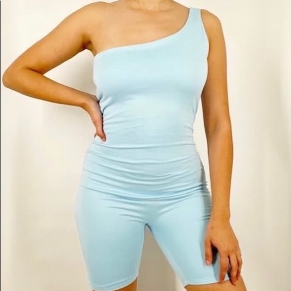 Blue romper